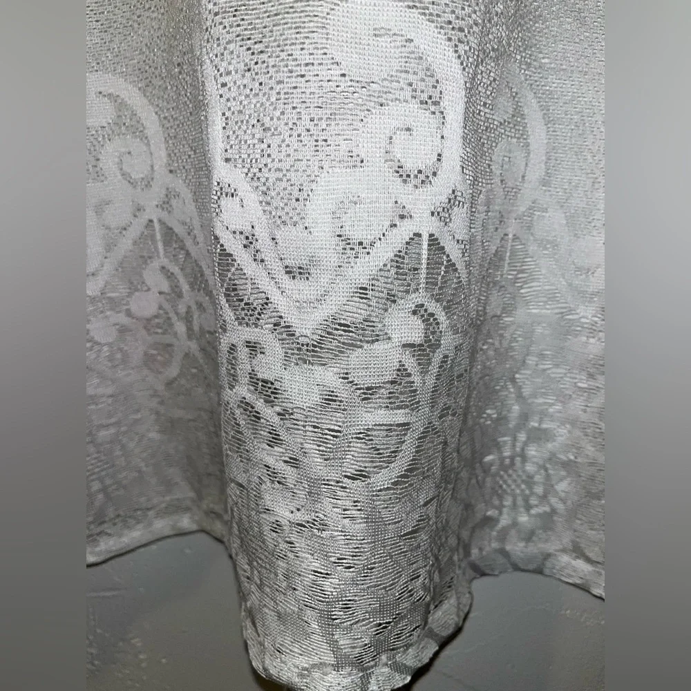 Ana & Rose White Lace Beach Cover Up